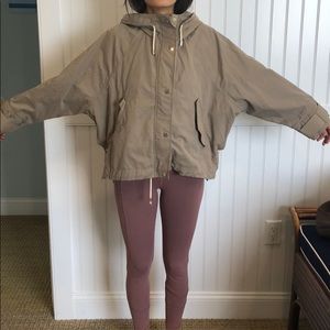 Zara rain coat xs